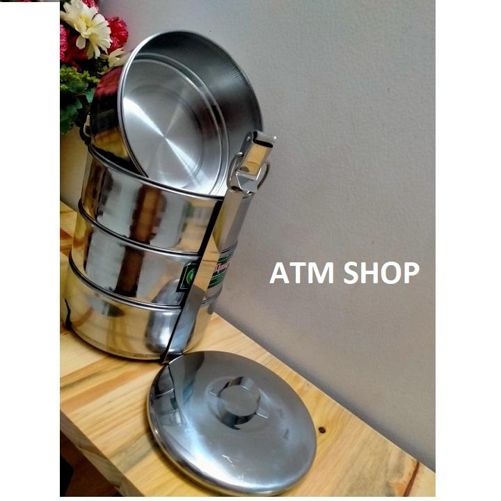 CÀ MÊN 4 NGĂN INOX