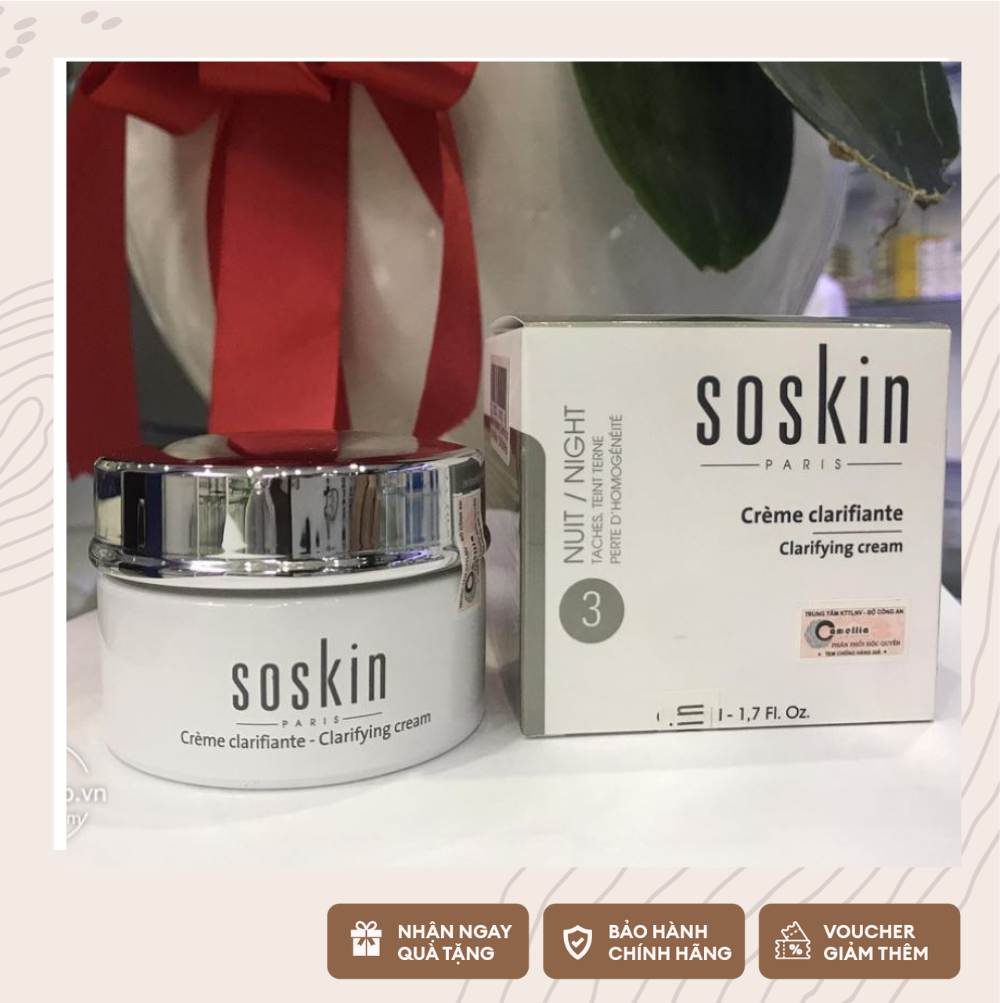 [HCM]SOSKIN Cream - Kem dưỡng sáng da