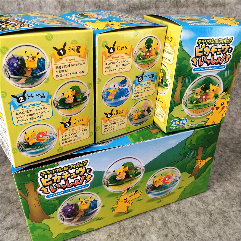 Mô hình Pokemon Terrarium Pikachu Adventures