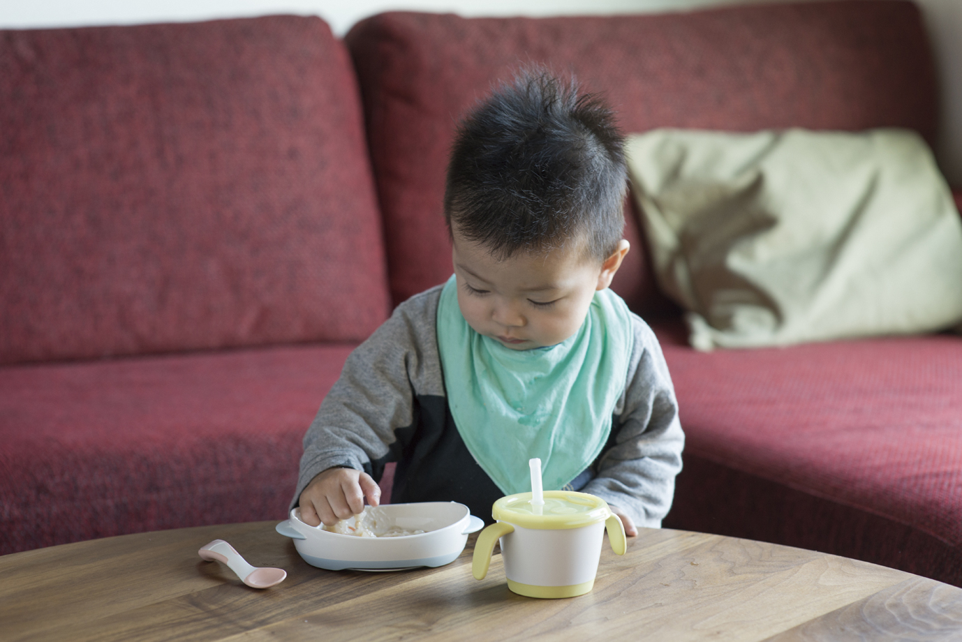 Khay ăn dặm RICHELL TLI bước 2 | Baby
