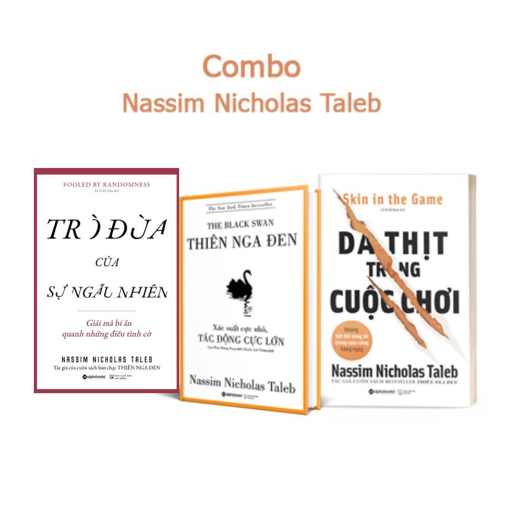 Combo Sách Nassim Nicholas Taleb