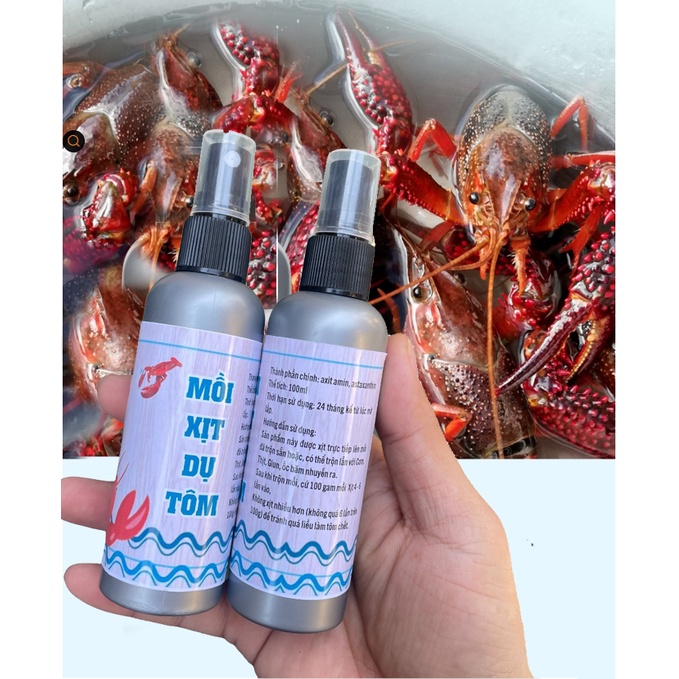 Tinh Chất Xịt Dẫn Dụ Tôm, Tép -  A Cường