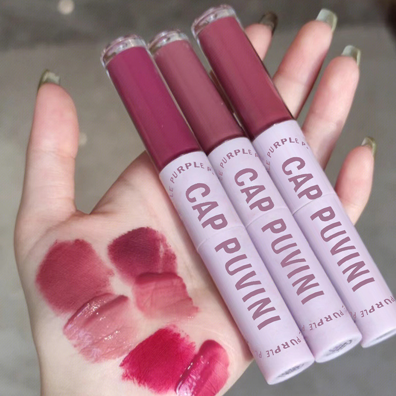 Son Môi 2 Đầu Mềm Mịn Lâu Trôi CAPUVINI CP114