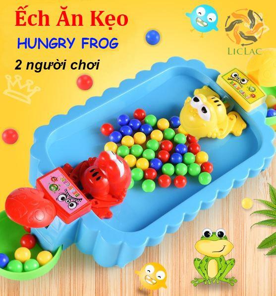Đồ chơi ếch ăn kẹo loại lớn-đồ chơi ếch gắp bi fun game trò chơi vui nhộn cho bé -liclac