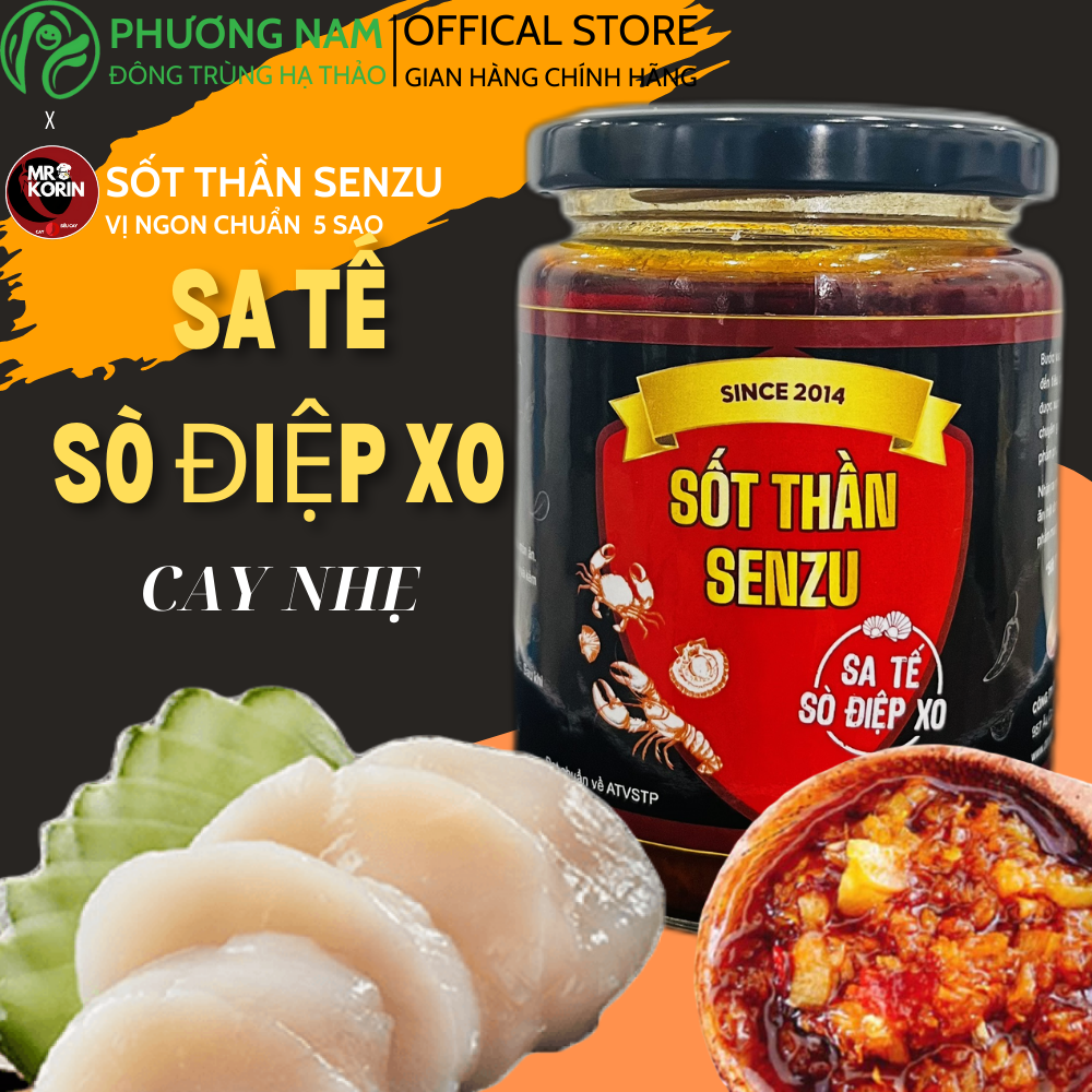 Sốt thần senzu sốt chấm sa tế đa năng sò điệp xo
