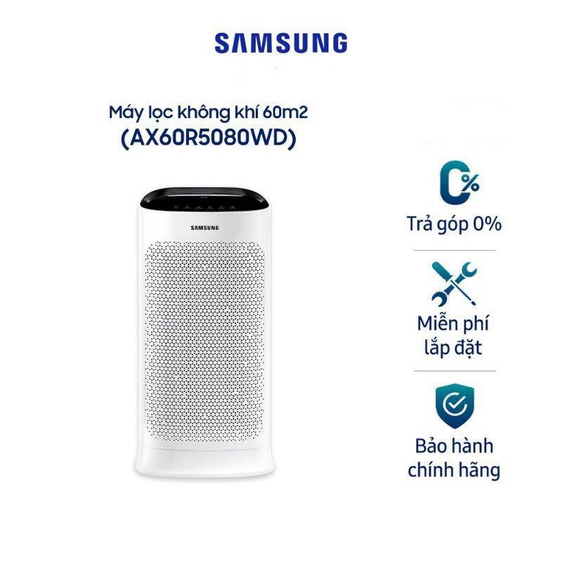 Máy lọc không khí 60m2 samsung ax60r5080wd/sv