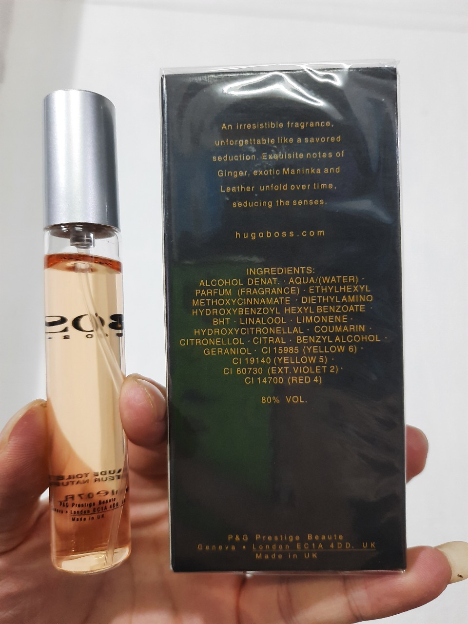Nước hoa nam Boss The Scent 20ML