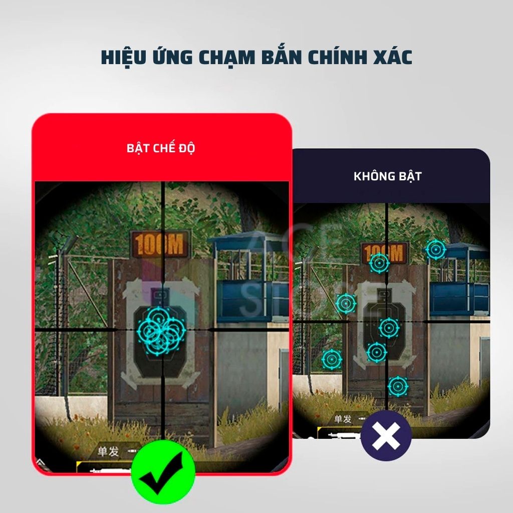 Lingzha Rezar 2 | Bộ chuyển đổi chơi game FPS PUBG Mobile, COD, Firefire