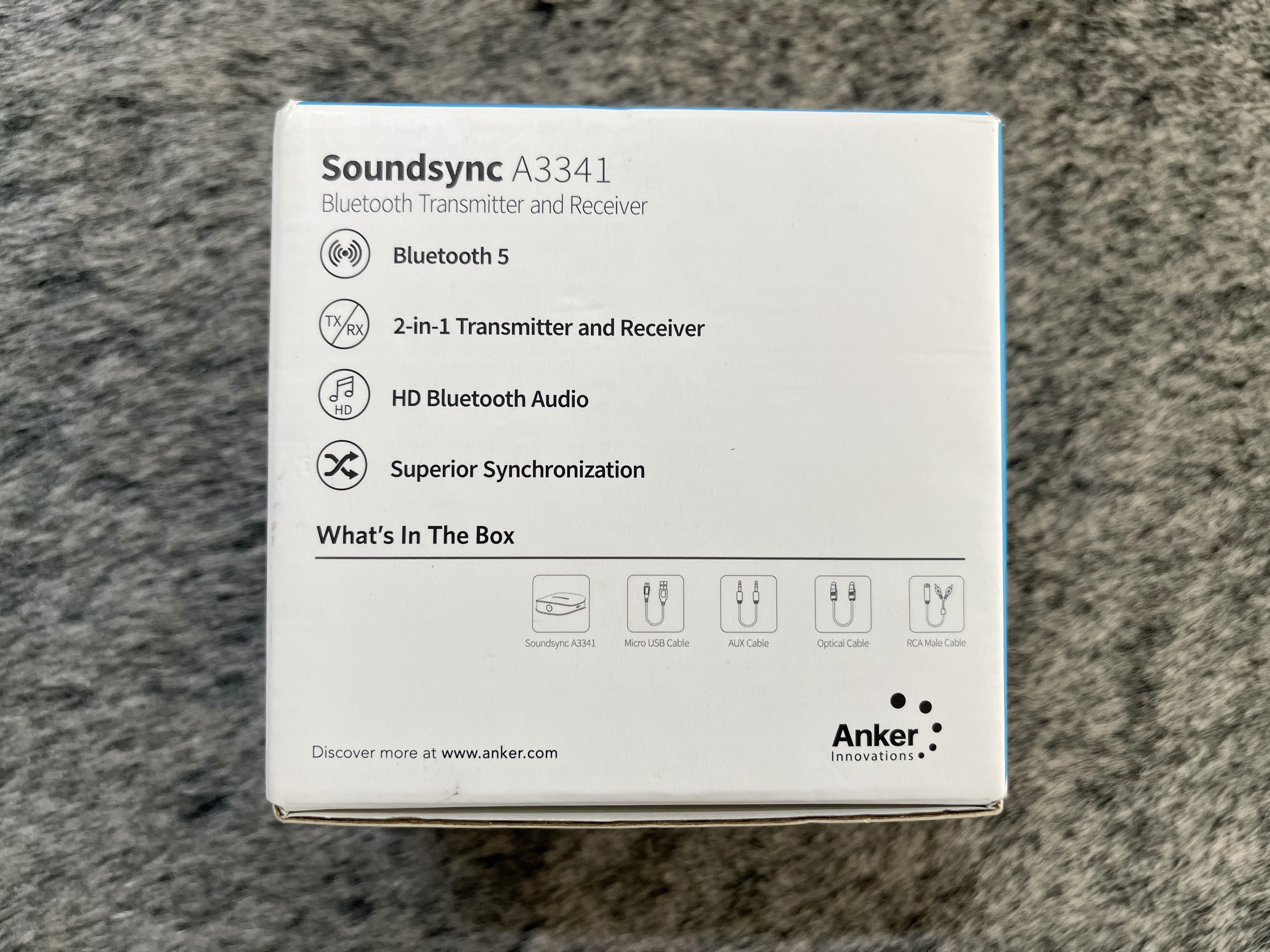 Bộ thu phát âm thanh bluetooth Anker SoundSync # A3341