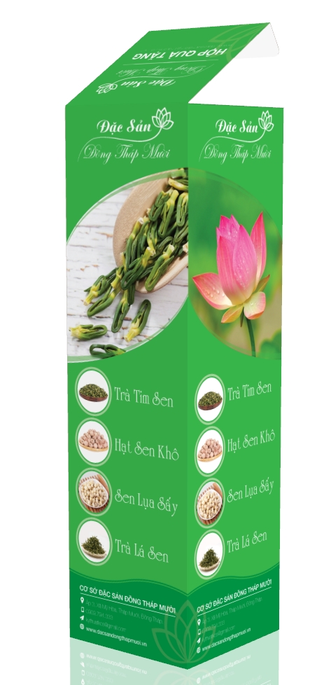 Tâm sen nguyên chất 100%, 500gr/hộp (nguyên hạt)