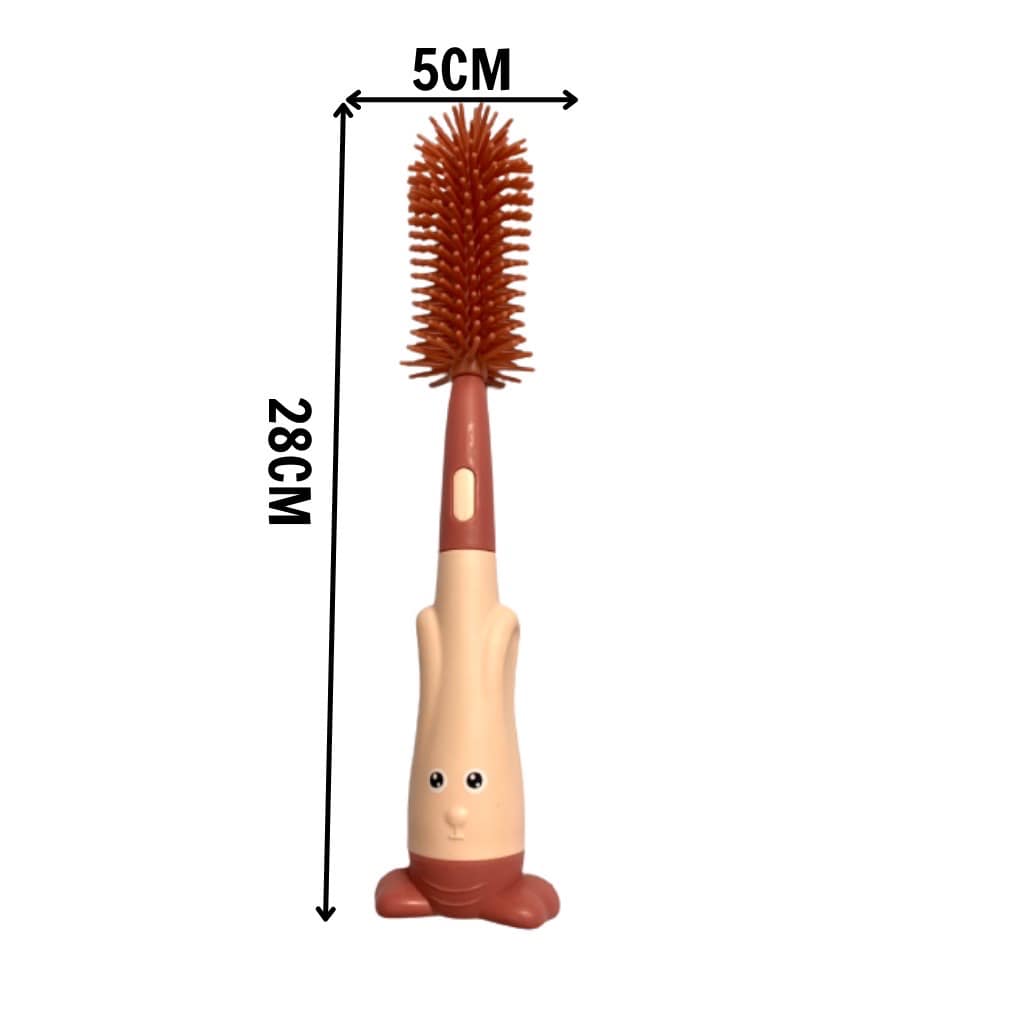 Dụng cụ cọ rửa bình sữa silicon mẫu mới