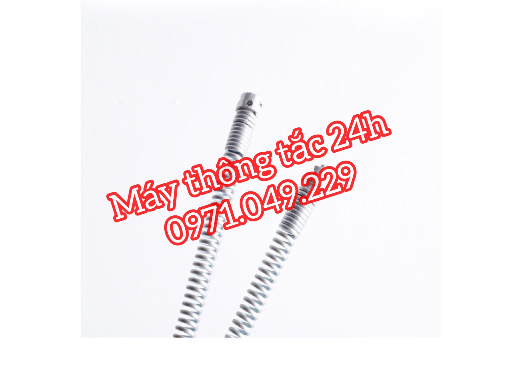 Dây thông tắc cống phi 12 dùng cho máy khoan dài 3m