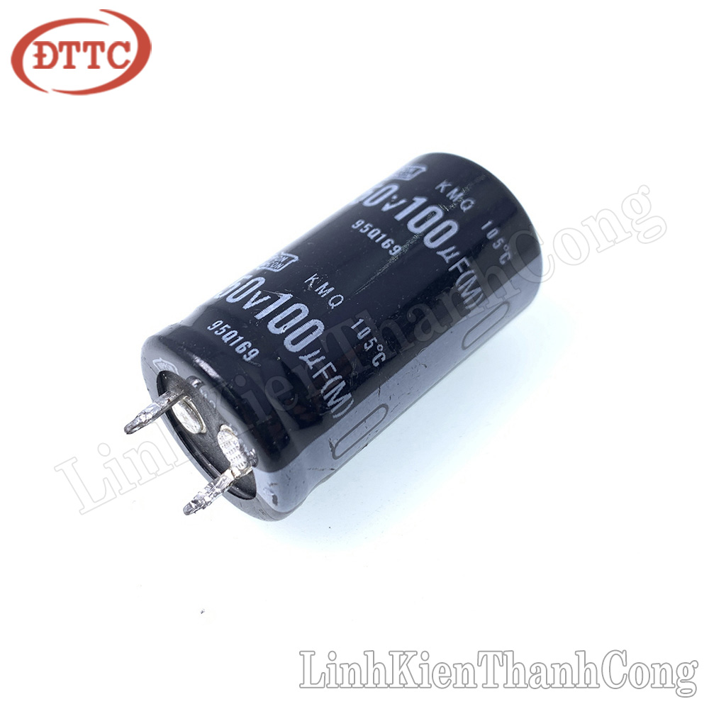 Tụ 100uF 450V chân cứng (25x40mm)