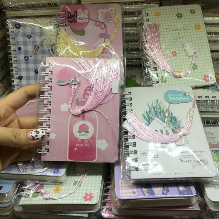 Sổ Lò Xo Sổ Mini Sổ Ghi Chép Có Dây Cute Dễ Thương Tiện Dụng Cho Bé Bạn Gái Học Sinh
