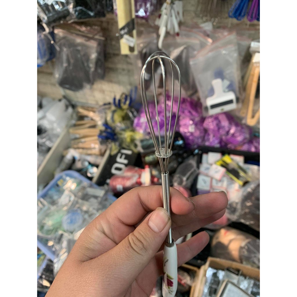 Cây đánh kem nhuộm inox có cán