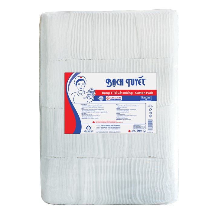 [HCM]BÔNG CẮT BẠCH TUYẾT 1KG (7X7 CM)
