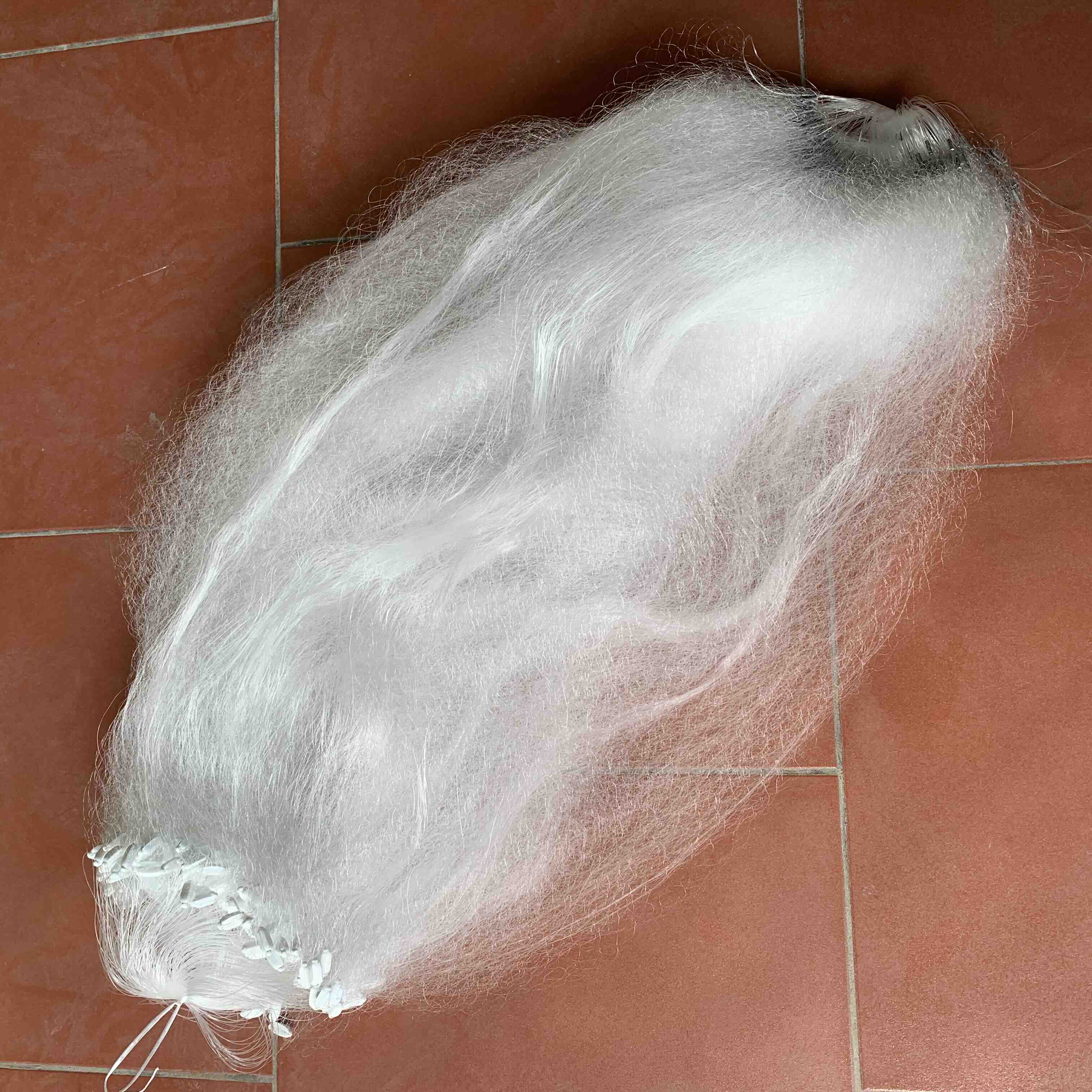lưới đánh cá mương -  tép 3cm cao 80  dài 80m   ( lưới then 1 dài 80m)