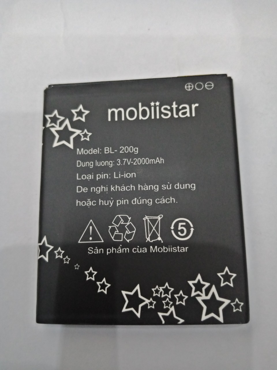 Pin thay thế cho Mobiistar Lai Y (BL-200g 2000mAh)