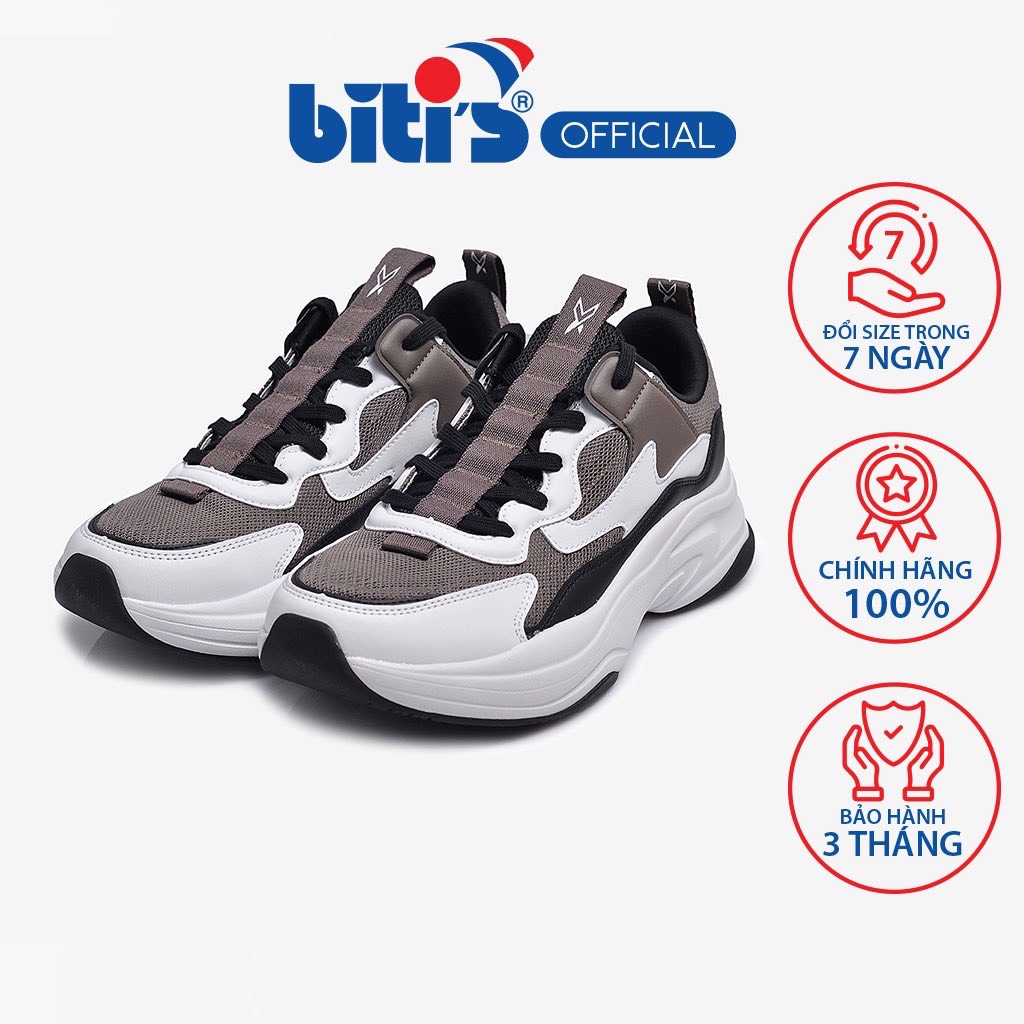 Giày Thể Thao Nam Bitis Hunter X DSMH10500XAM (Xám) - MixASale