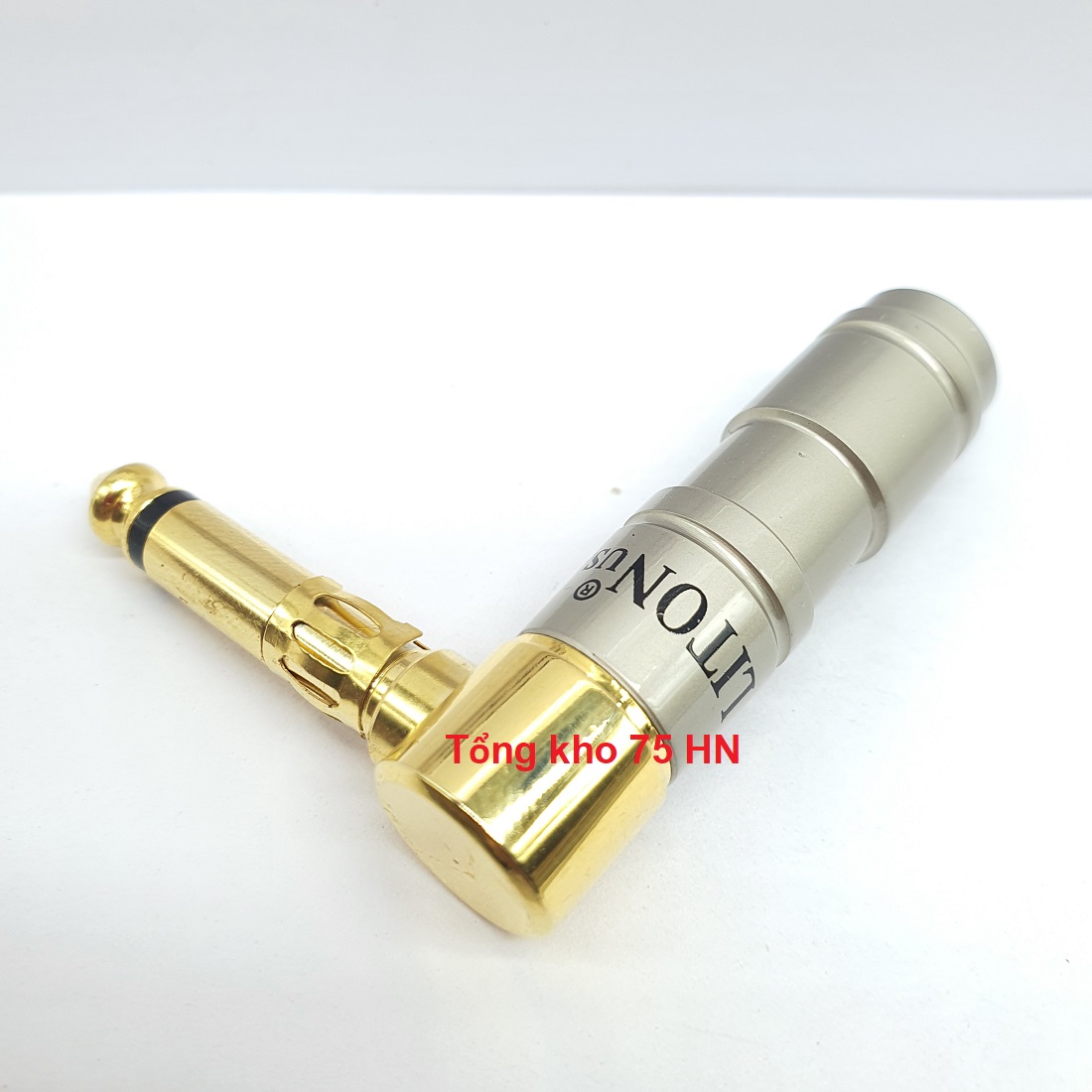 01 Jack Liton cao cấp 6.5mm Mono vuông góc