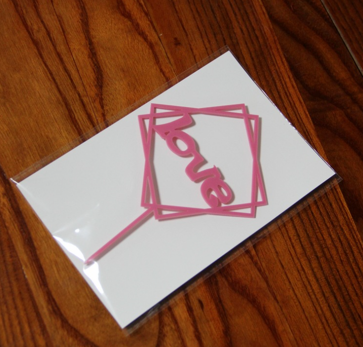 Que Cắm Chữ Happy Birthday Mica Trang Trí Quà Tặng, Bánh Kem Sinh Nhật, Nhiều Mẫu - Toppercake