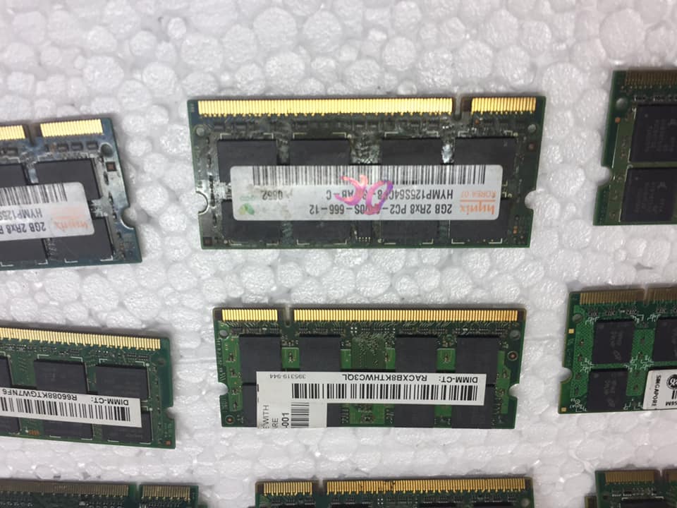 Ram 2 dùng cho Laptop DDR2 2G PC 667/800
