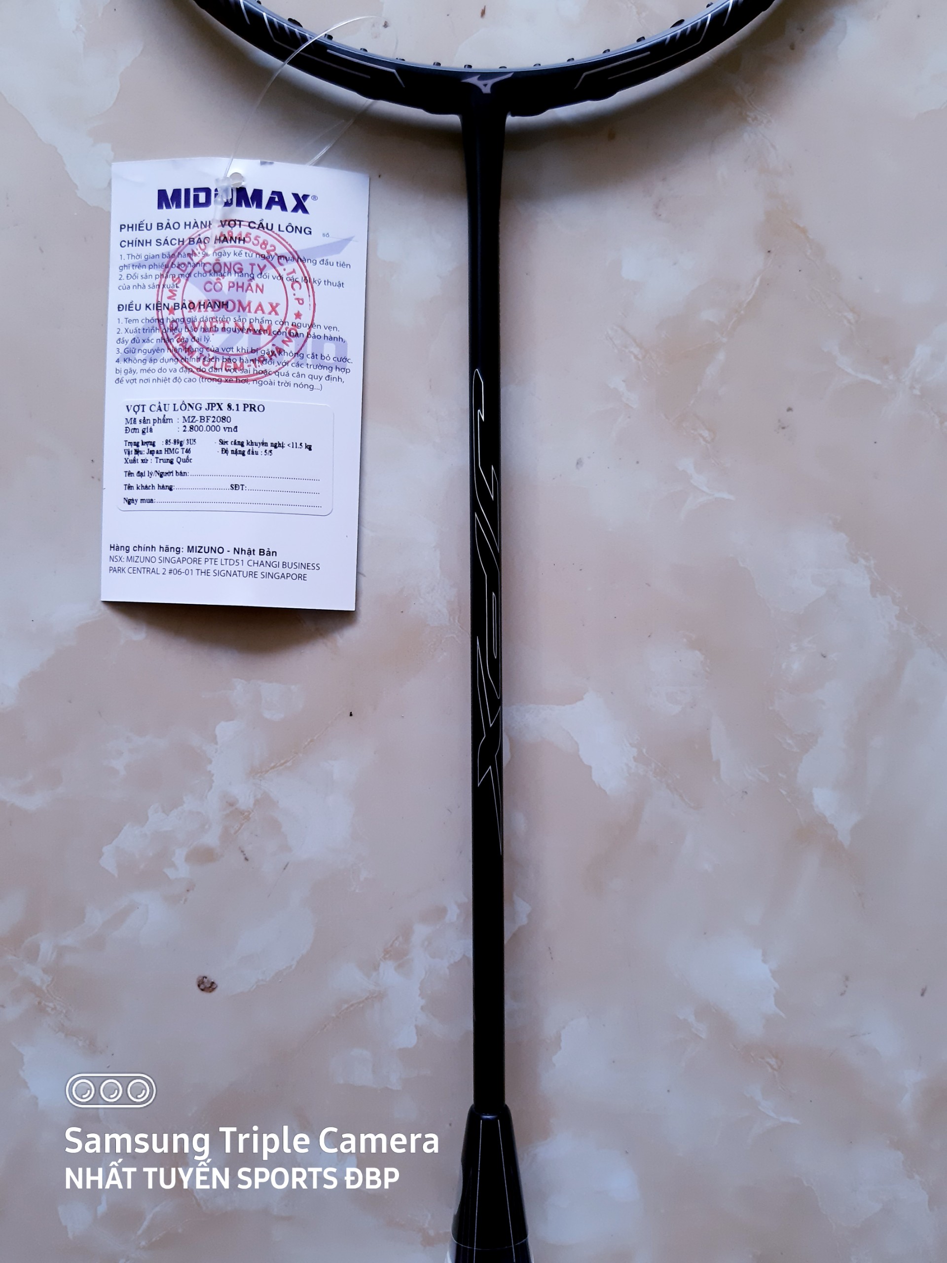 Vợt cầu lông Mizuno JPX 8.1 PRO (Chính hãng)
