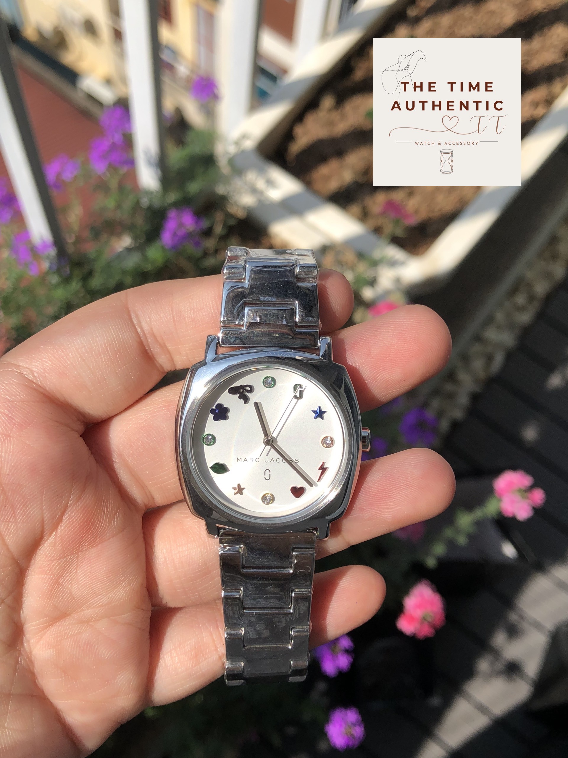 Đồng hồ nữ MARC JACOBS #MJ35 case 34mm.5ATM