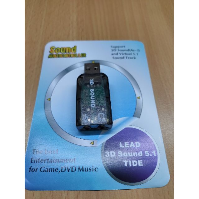 USB RA SOUND 5.1 CHUYỂN ĐỔI TỪ CỔNG USB RA LOA