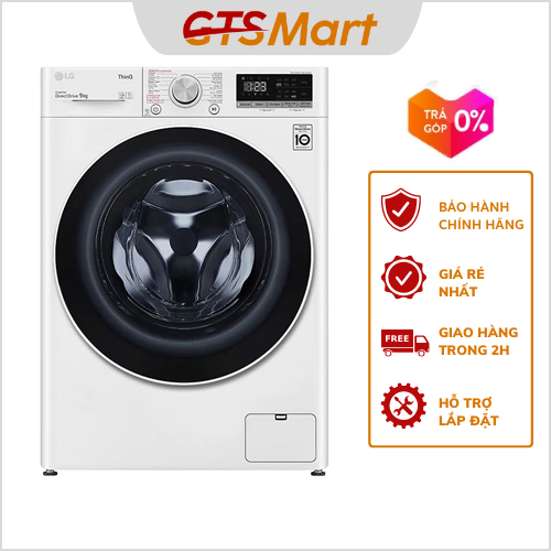 Máy giặt thông minh lg ai dd 9kg fv1409s4w
