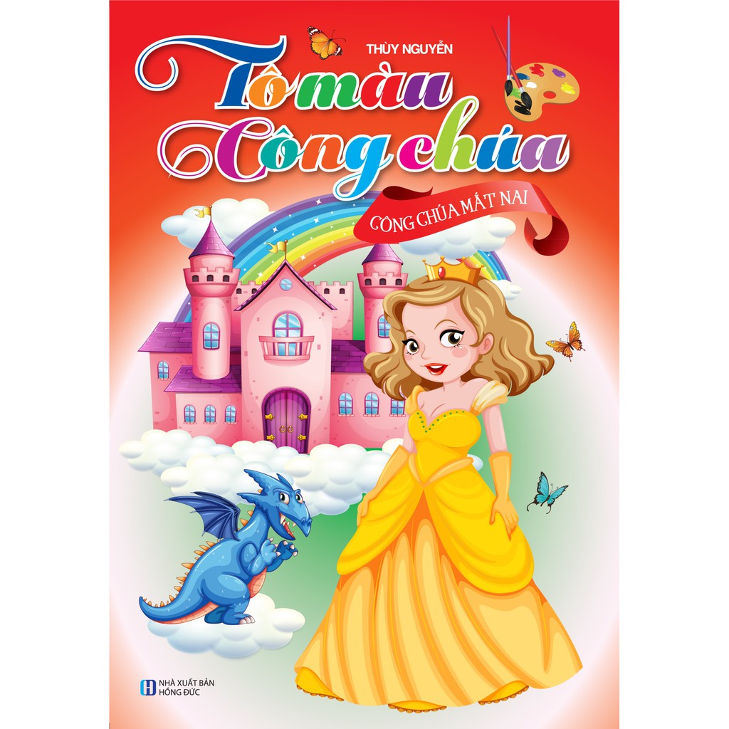 Tô màu công chúa - Công chúa mắt nai