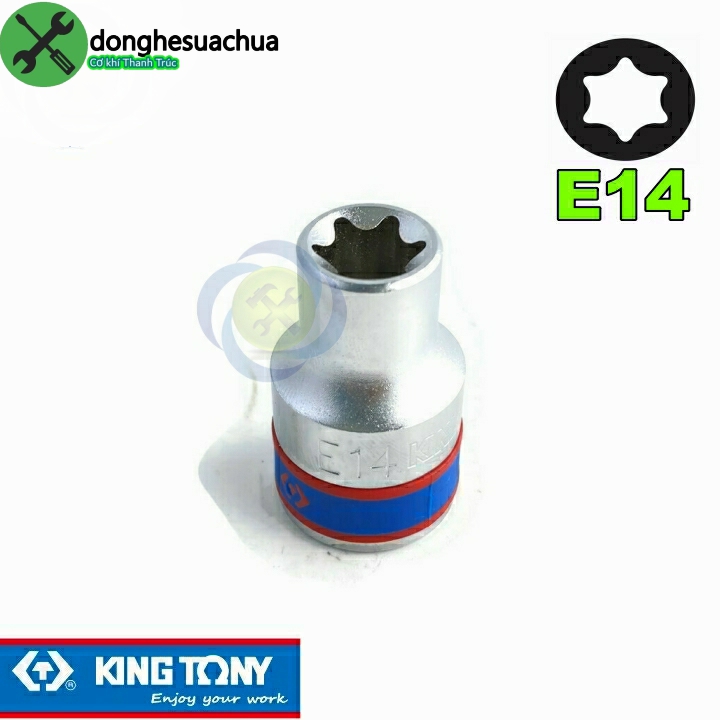 [HCM]Tuýp sao E14 Kingtony 437514M loại 1/2