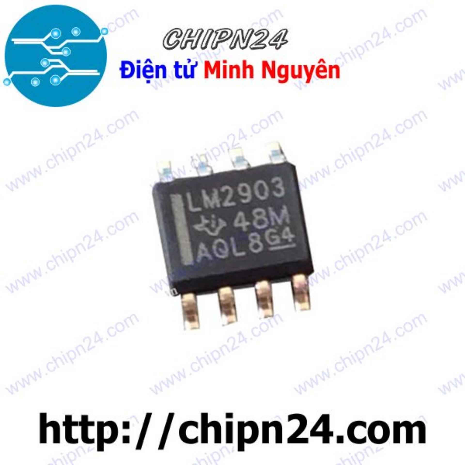 [3 con] (SOP) IC Dán LM2903 SOP-8 (SMD) (2903)
