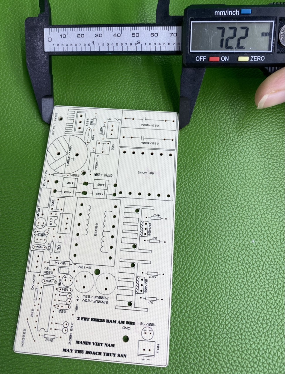 PCB bo mạch kích điện 2 fet db3 băm âm