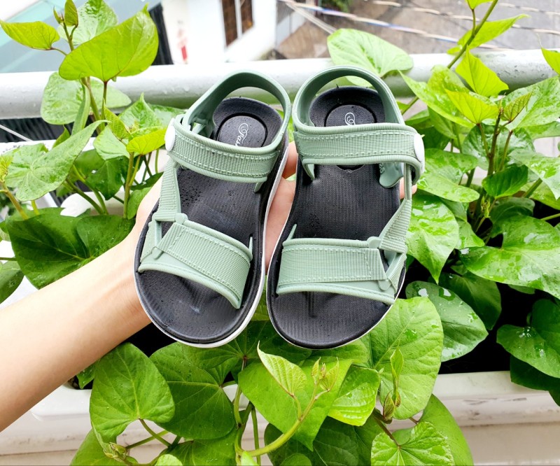 Giày sandal cao su siêu mềm cho bé trai bé gái bảo vệ mũi chân bé- Giày cho bé đến trường