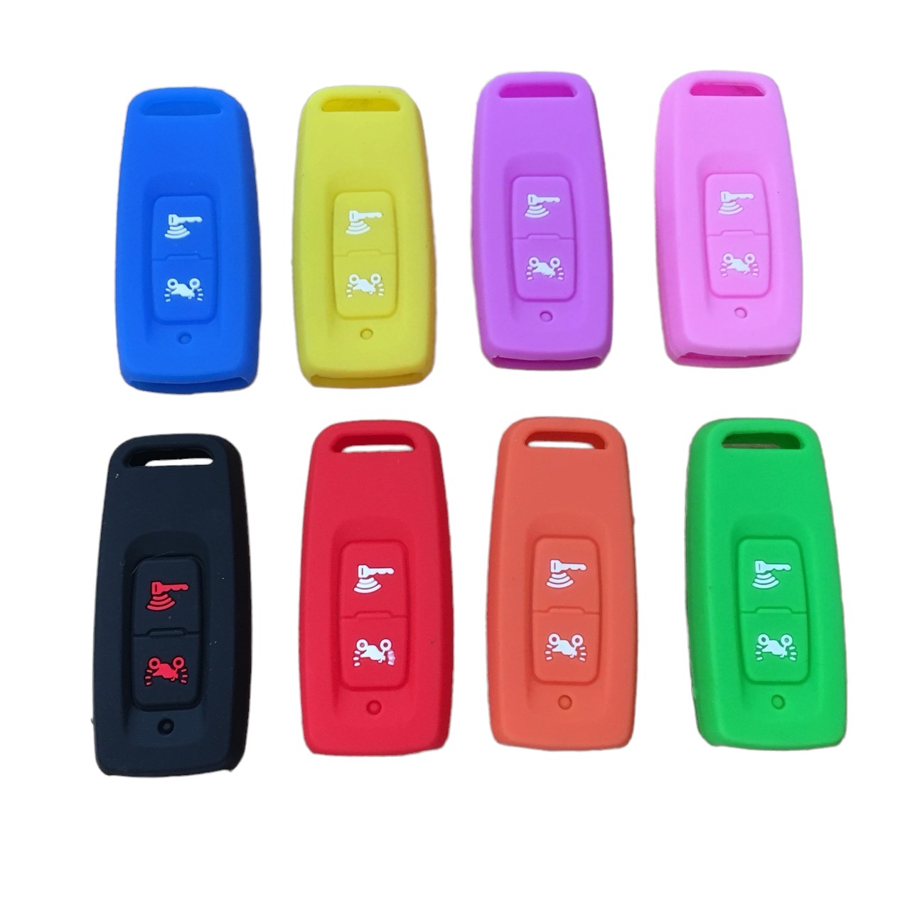 Bọc chìa khóa cao su Smarkey 2 nút nhỏ ( khóa mới )