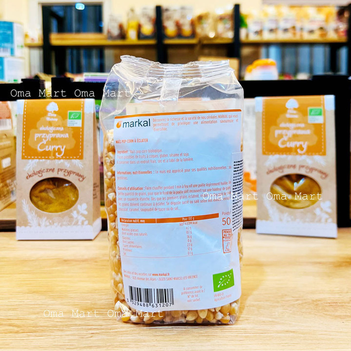 Ngô nổ bỏng hữu cơ Markal 500g