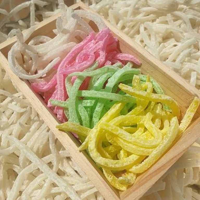 Mứt Dừa Non Sợi Mix 4 Vị - Siêu Ngon 100G