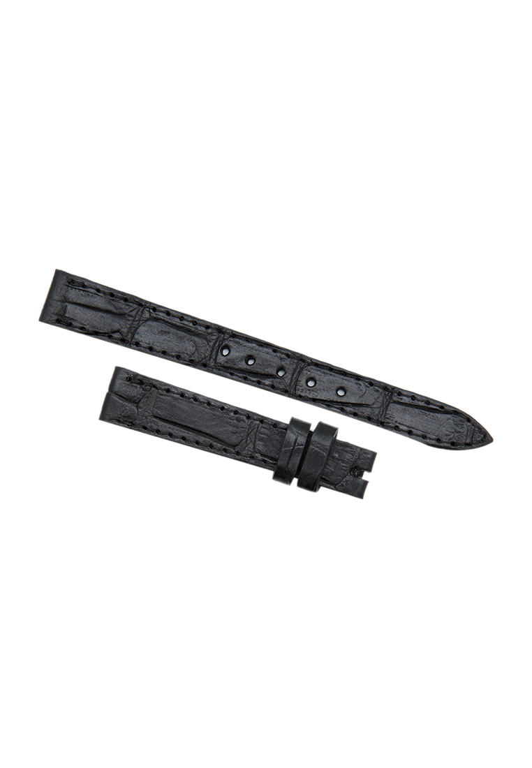 Dây đồng hồ da cá sấu size 12 - 14 màu đen TH8226