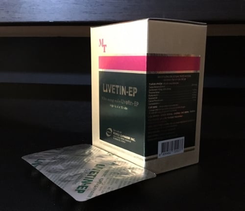 Viên giải đọc gan LIVETIN-EP Hàn Quốc