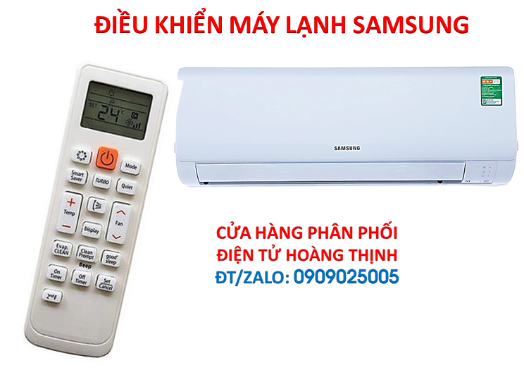Điều khiển máy lạnh samsung - remote máy điều hòa samsung