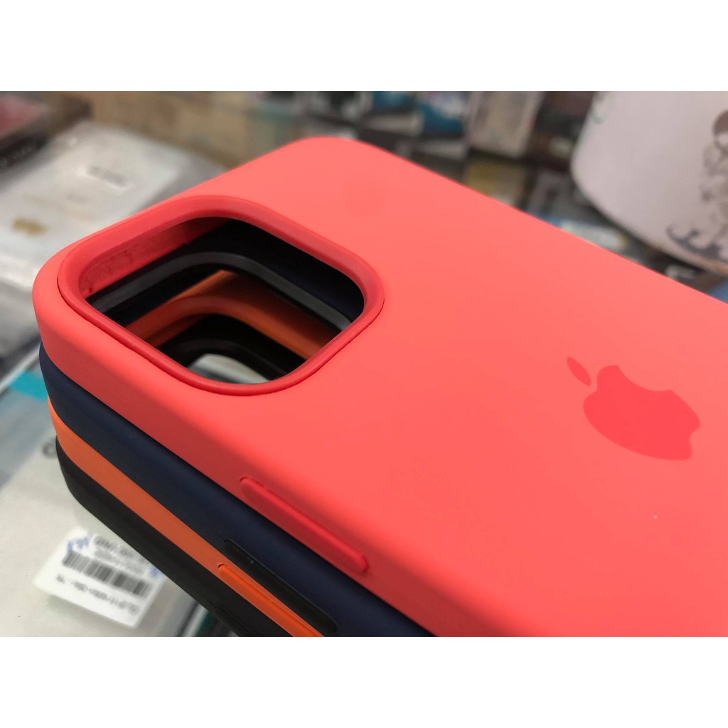Ốp Lưng iPhone 12 Pro Max Silicon Cover Apple Case With MagSafe
