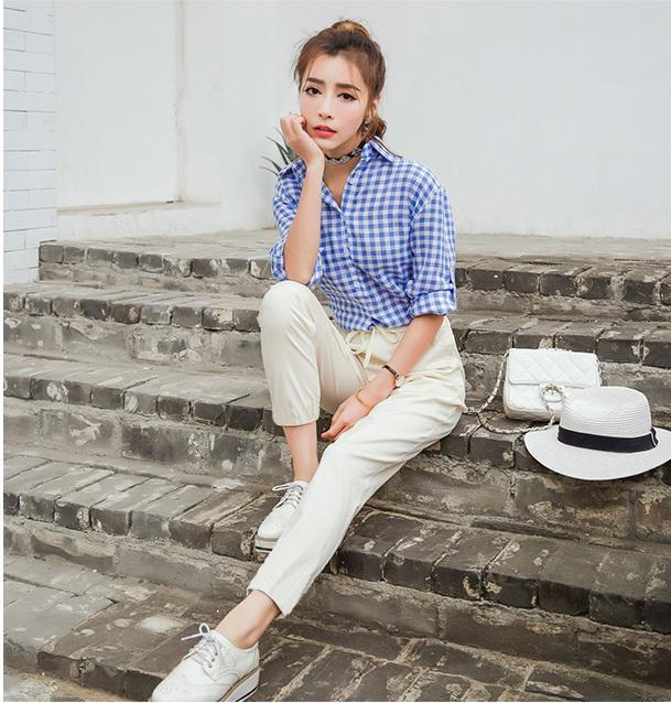 [HCM]Quần baggy kaki nữ sống suôn lưng thun cực hot