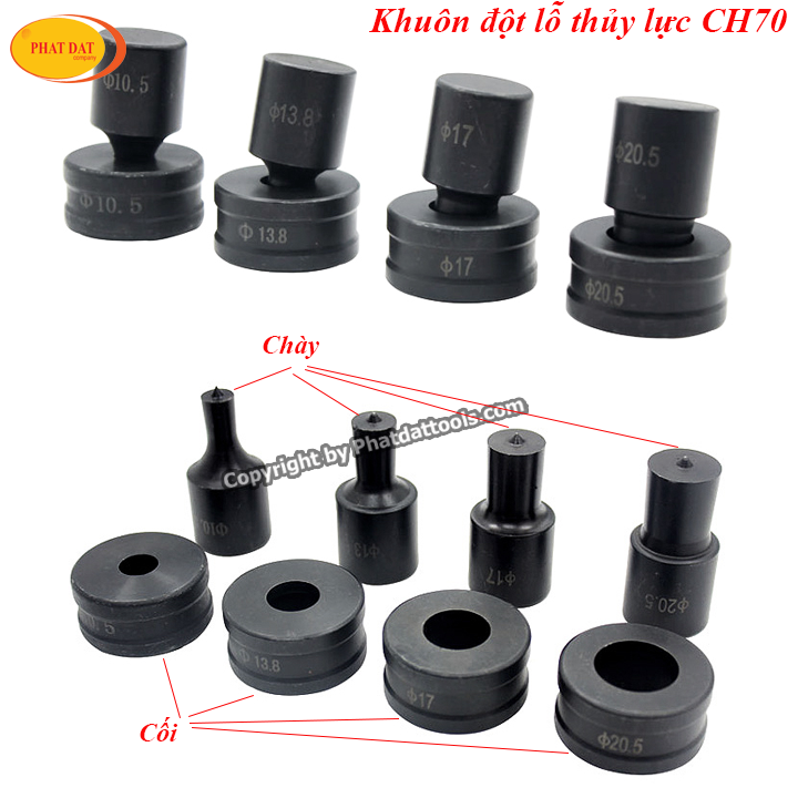 Round Hole Punch Mold for Hydraulic Hole Punching Machine Ch70