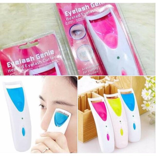 Bấm mi nhiệt Eyelash Genie (Màu hồng)
