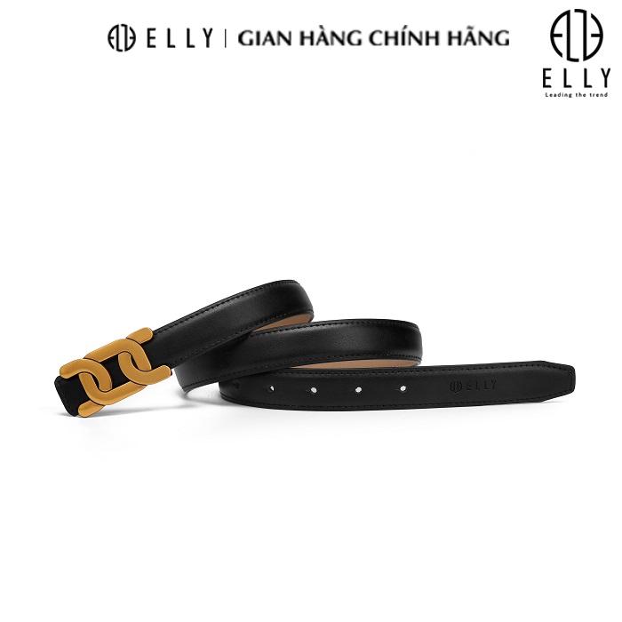 [Brand Day] Dây thắt lưng nữ cao cấp da thật ELLY – ED73