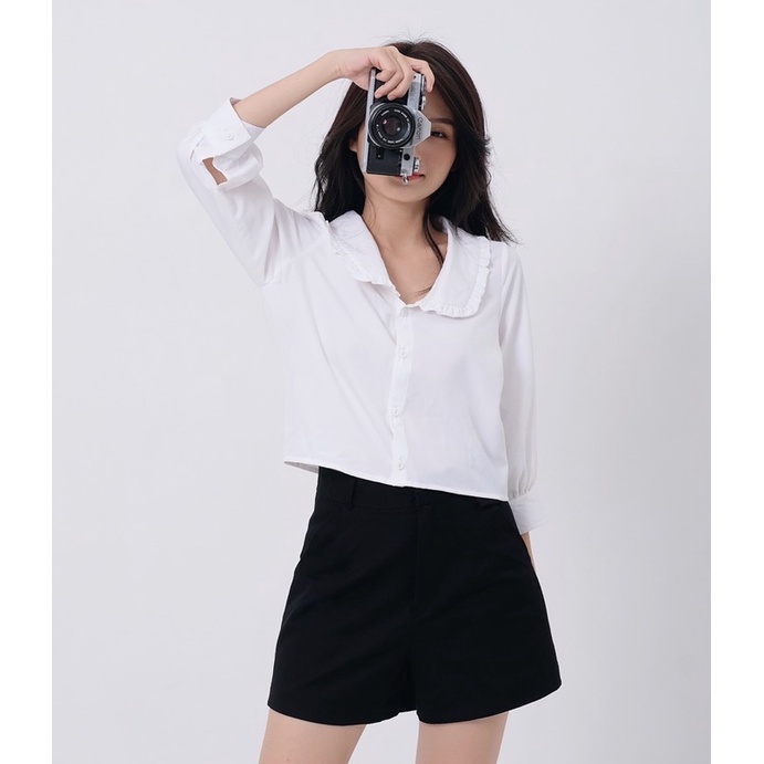 áo sơmi cổ xếp ly Elly clothing