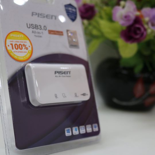˂PATECH˃ Đầu đọc thẻ đa năng PISEN All-in-one USB 3.0