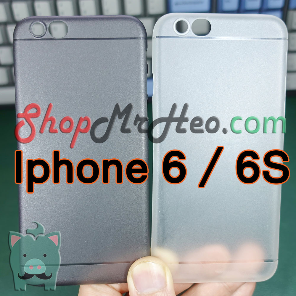 3 Cái Ốp Lưng Nhám Siêu Mỏng Giấy Iphone 7 Plus - Iphone 8 Plus - Iphone 7 - Iphone 6 - Iphone 6s - IP6 - IP6s