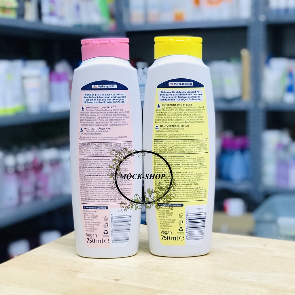 Sữa tắm Balea nội địa Đức 750ml